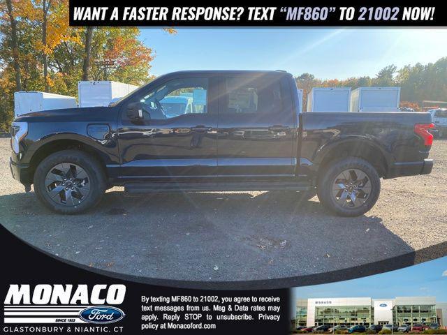 new 2025 Ford F-150 Lightning car, priced at $71,090