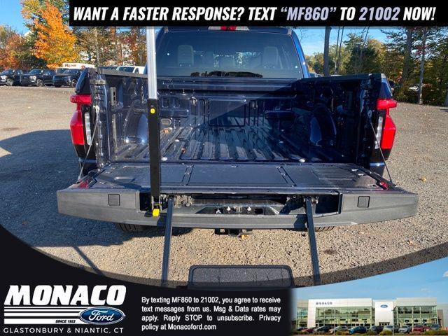 new 2025 Ford F-150 Lightning car, priced at $71,090
