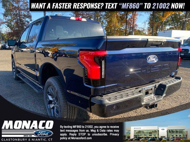 new 2025 Ford F-150 Lightning car, priced at $71,090