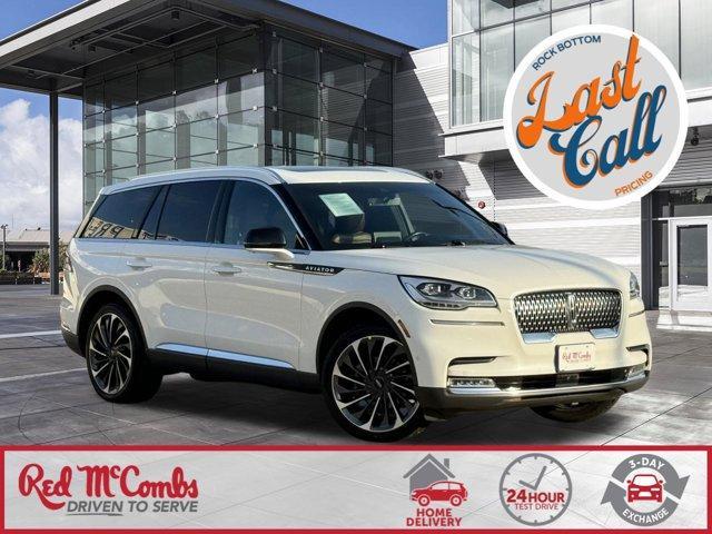 used 2022 Lincoln Aviator car, priced at $47,196