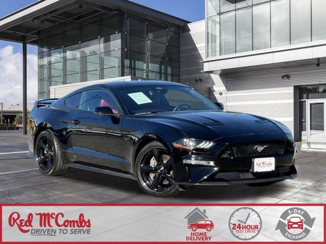 used 2021 Ford Mustang car, priced at $36,435