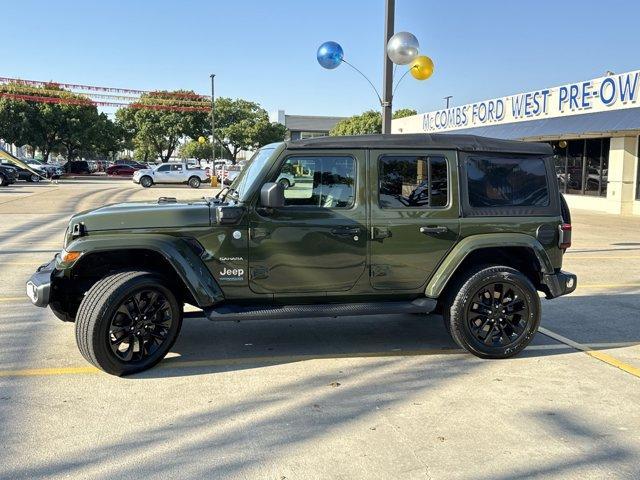 used 2021 Jeep Wrangler Unlimited 4xe car, priced at $35,050