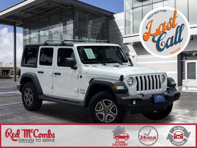 used 2020 Jeep Wrangler Unlimited car, priced at $31,444