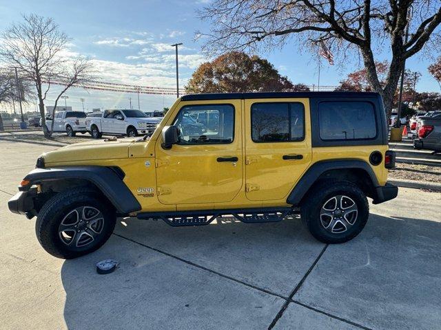 used 2021 Jeep Wrangler Unlimited car, priced at $36,444