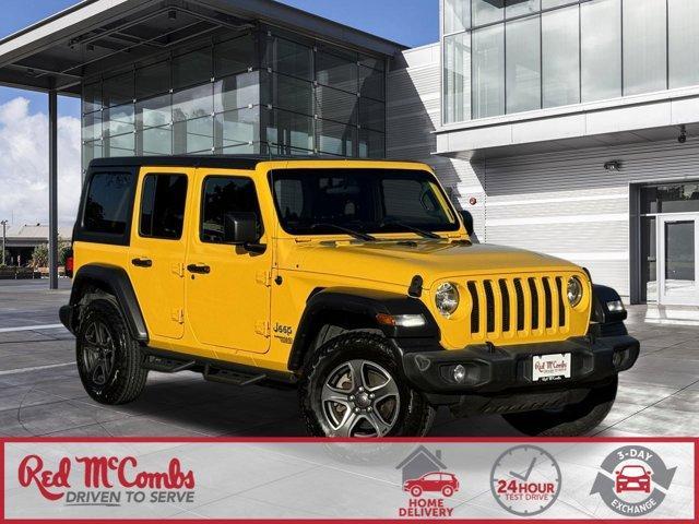 used 2021 Jeep Wrangler Unlimited car, priced at $36,444