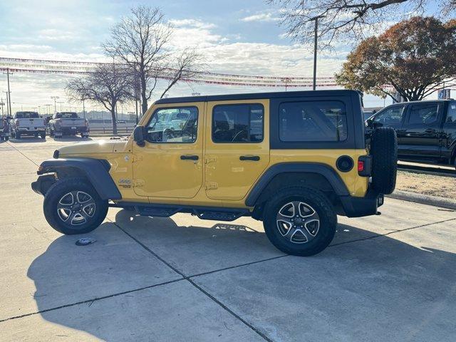 used 2021 Jeep Wrangler Unlimited car, priced at $36,444