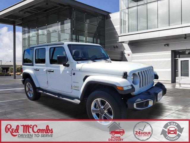 used 2020 Jeep Wrangler Unlimited car, priced at $32,902