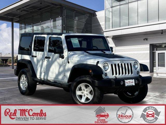 used 2015 Jeep Wrangler Unlimited car, priced at $18,605