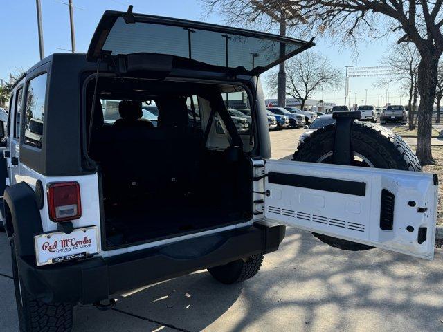 used 2015 Jeep Wrangler Unlimited car, priced at $18,605