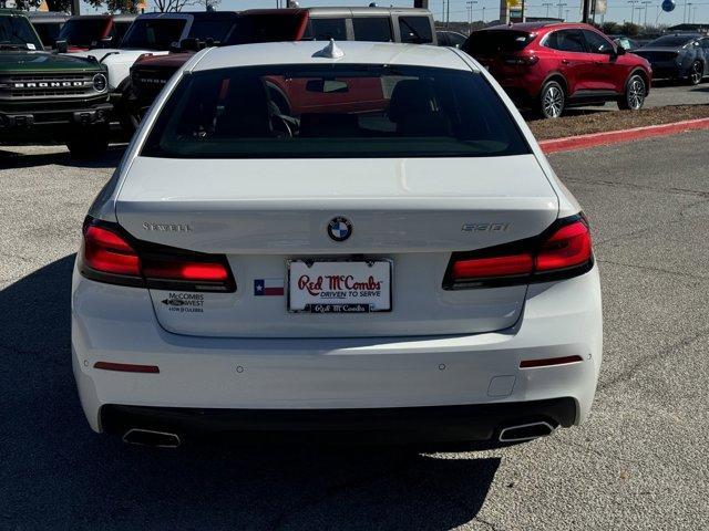 used 2022 BMW 530 car, priced at $38,822