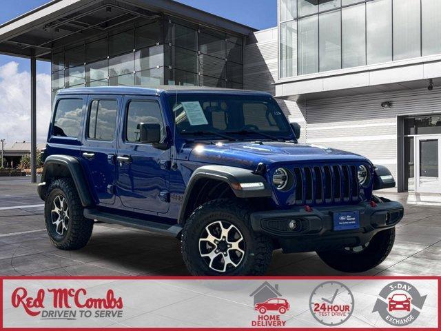 used 2020 Jeep Wrangler Unlimited car, priced at $44,222