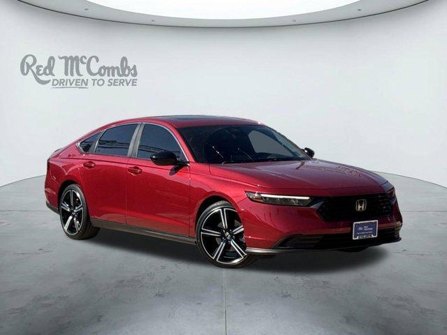 used 2023 Honda Accord Hybrid car, priced at $25,854