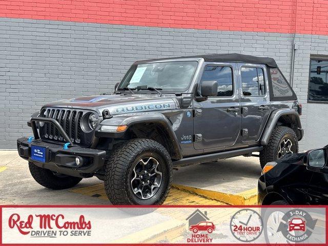 used 2021 Jeep Wrangler Unlimited 4xe car, priced at $32,323
