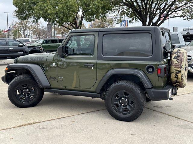 used 2021 Jeep Wrangler car, priced at $31,444
