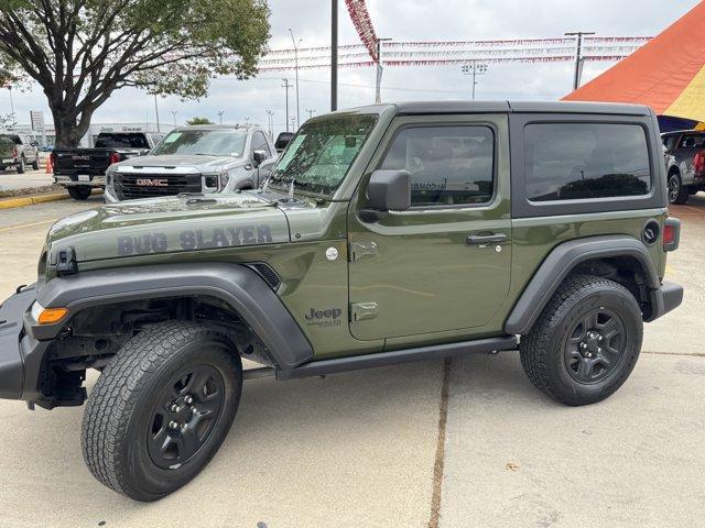 used 2021 Jeep Wrangler car, priced at $31,444