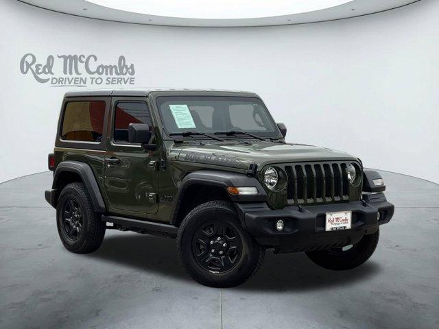 used 2021 Jeep Wrangler car, priced at $31,444