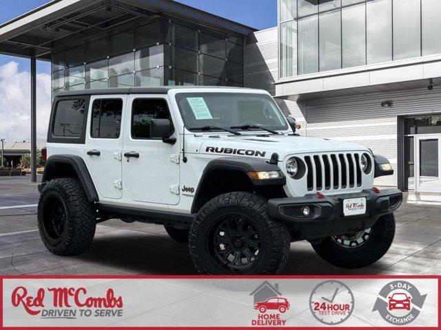 used 2021 Jeep Wrangler Unlimited car, priced at $43,124