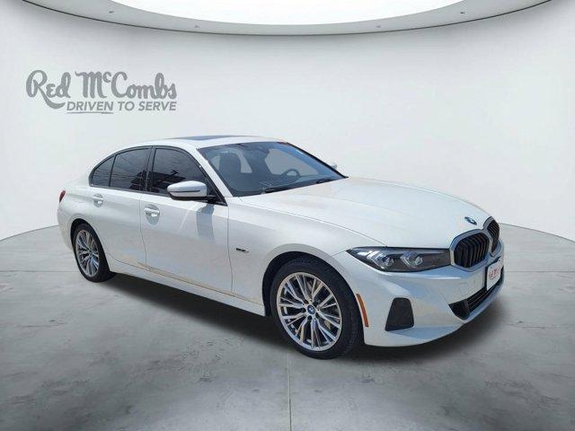 used 2023 BMW 330e car, priced at $33,206