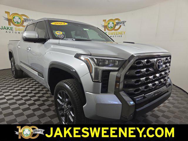 used 2023 Toyota Tundra Hybrid car, priced at $52,188