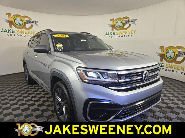 used 2021 Volkswagen Atlas car, priced at $24,998