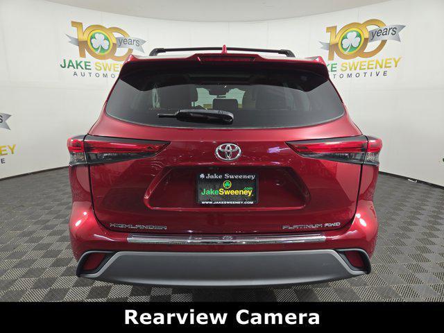 used 2022 Toyota Highlander car, priced at $38,998
