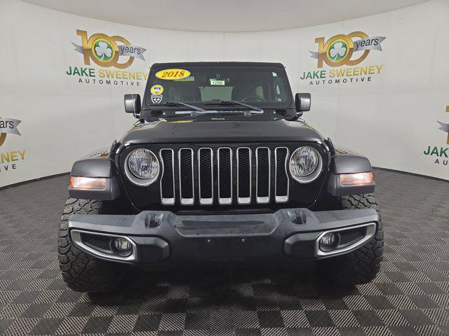 used 2018 Jeep Wrangler Unlimited car, priced at $23,188
