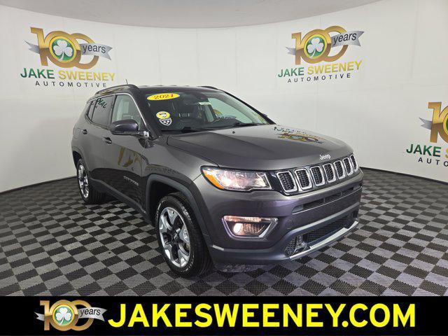 used 2021 Jeep Compass car, priced at $18,988