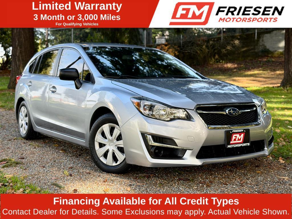 used 2016 Subaru Impreza car, priced at $12,999