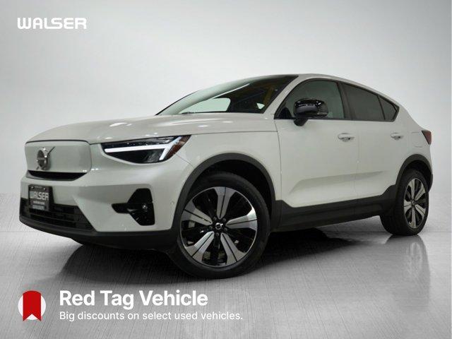 used 2023 Volvo C40 Recharge Pure Electric car, priced at $22,998