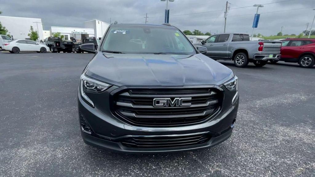 used 2021 GMC Terrain car, priced at $21,500