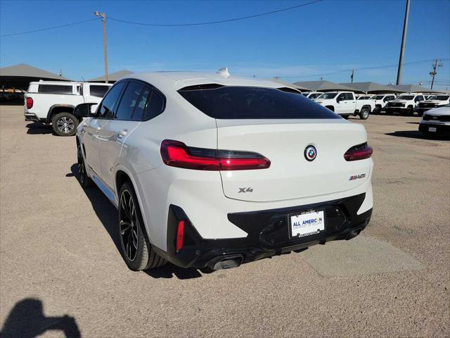 used 2023 BMW X4 car, priced at $61,995