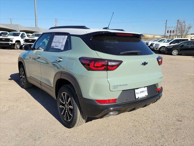 new 2025 Chevrolet TrailBlazer car, priced at $33,180