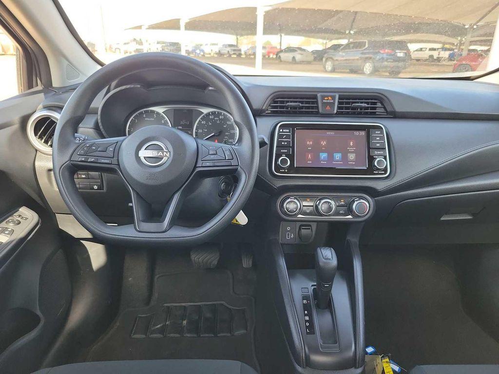 used 2024 Nissan Versa car, priced at $19,500