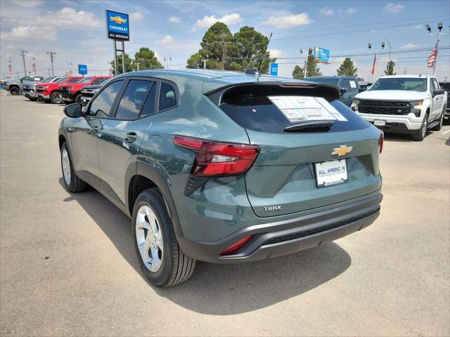 new 2025 Chevrolet Trax car, priced at $22,890