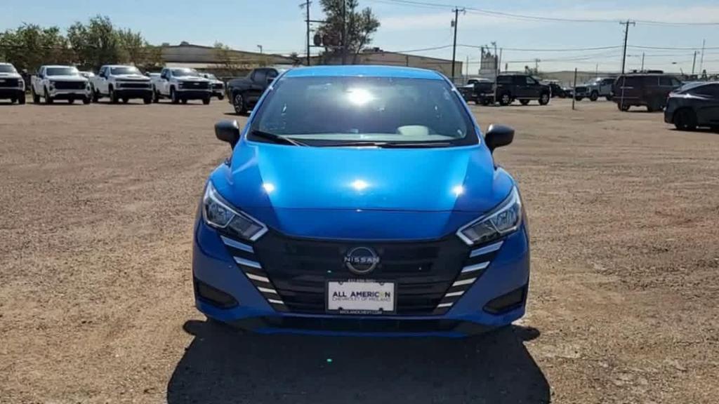 used 2024 Nissan Versa car, priced at $18,000