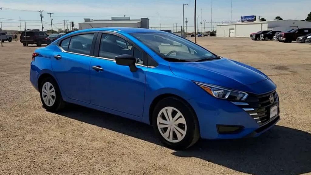 used 2024 Nissan Versa car, priced at $18,000