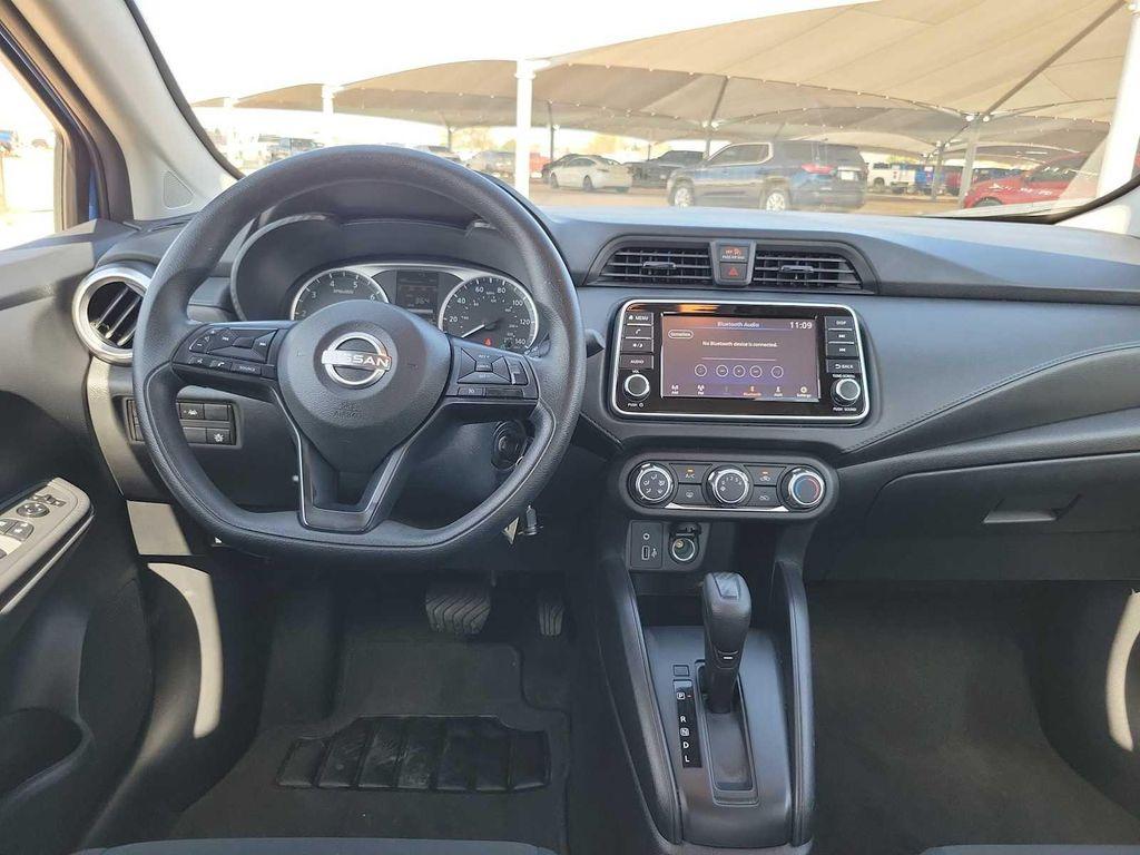 used 2024 Nissan Versa car, priced at $18,000