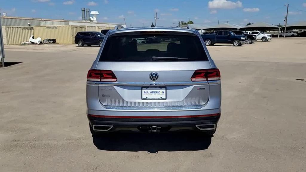 used 2021 Volkswagen Atlas car, priced at $33,500