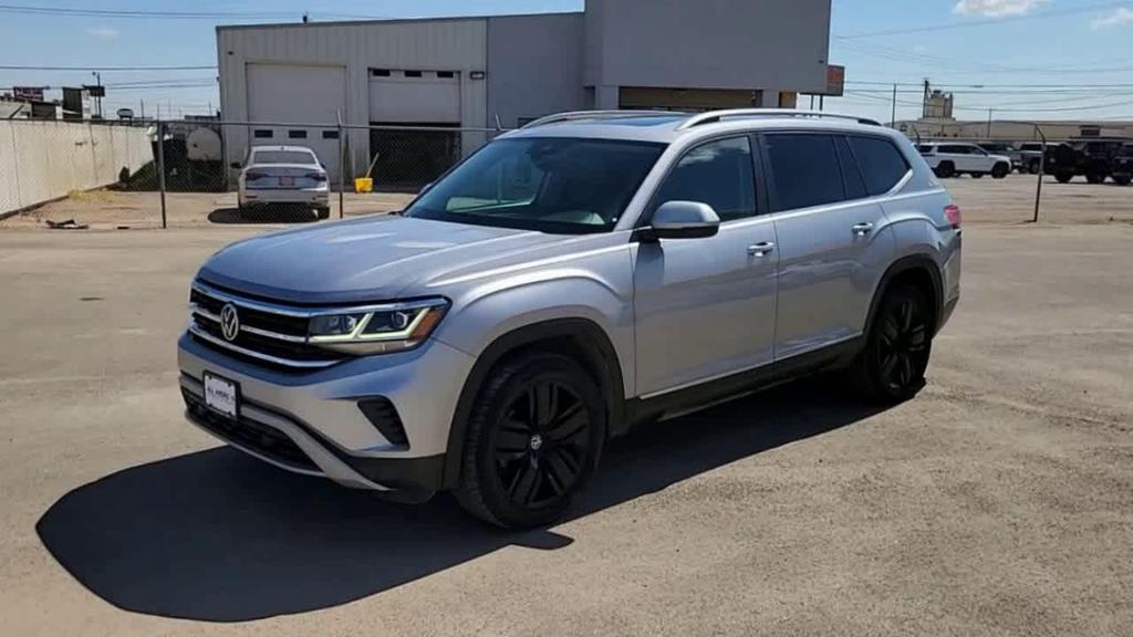 used 2021 Volkswagen Atlas car, priced at $33,500