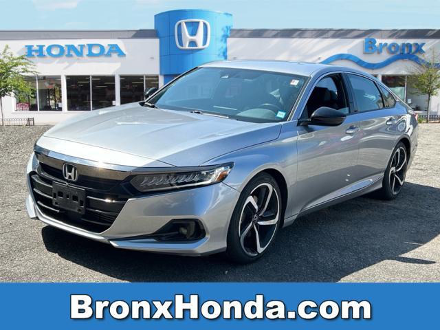 used 2021 Honda Accord car, priced at $23,700