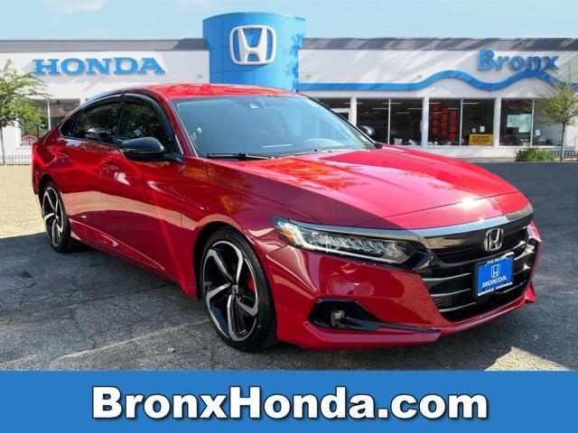 used 2021 Honda Accord car, priced at $24,286