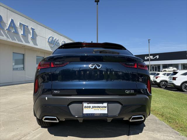 new 2025 INFINITI QX55 car, priced at $50,026