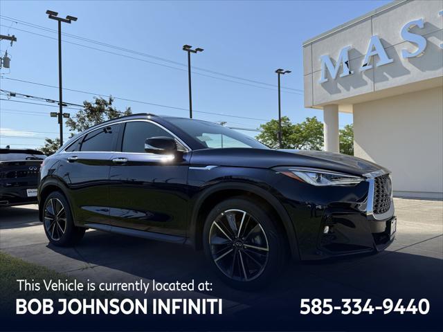 new 2025 INFINITI QX55 car, priced at $50,026