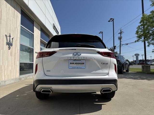 new 2025 INFINITI QX50 car, priced at $49,270