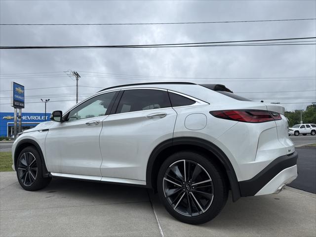 new 2025 INFINITI QX55 car, priced at $50,890
