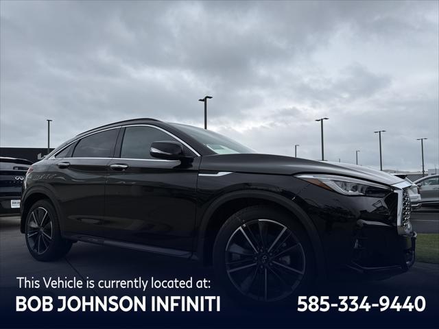 new 2025 INFINITI QX55 car, priced at $54,903