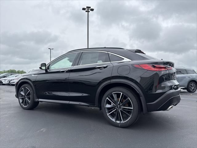 new 2025 INFINITI QX55 car, priced at $50,026