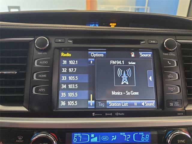 used 2018 Toyota Highlander car, priced at $24,442
