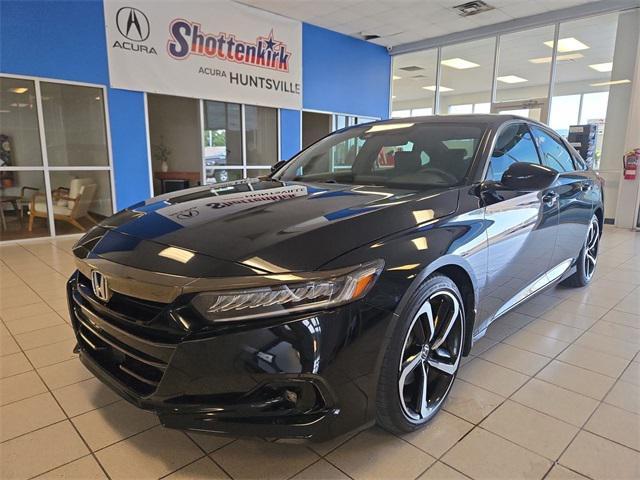 used 2021 Honda Accord car, priced at $30,125