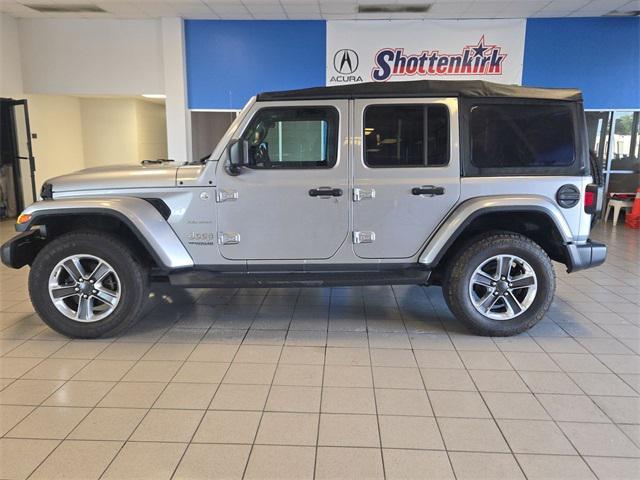 used 2020 Jeep Wrangler Unlimited car, priced at $29,821